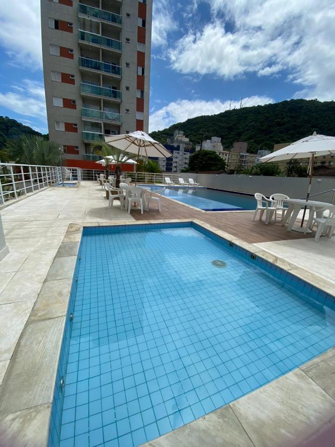 Apartamento Encantador Com Piscina Apartamento Guarujá Exterior foto